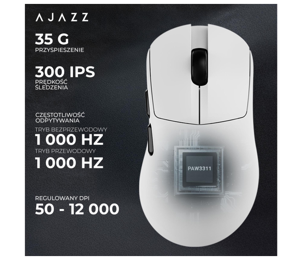Ajazz AJ179 V2 MAX biała - 1536384 - zdjęcie 12